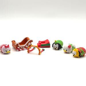 Disney Tsum Tsum Christmas Lot, Size Medium, 7 pieces
